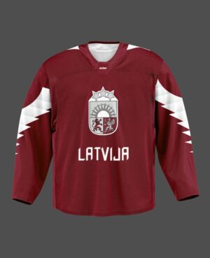 FASTBREAK.LV Latvijas Hokeja Fanu Krekls - Personalizēts