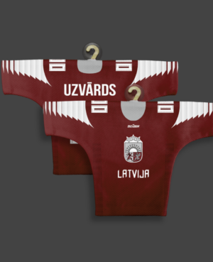 FASTBREAK.LV Latvijas Hokeja Fanu Mini Krekls 22x15 - Personalizēts