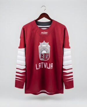 FASTBREAK.LV Latvijas Hokeja Fanu Krekls - Personalizēts