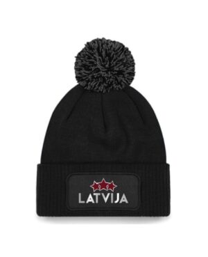Latvijas fanu ziemas cepure "Latvija"