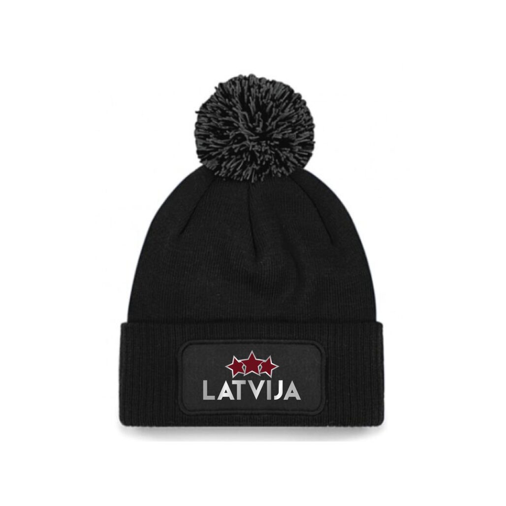 Latvijas fanu ziemas cepure "Latvija"
